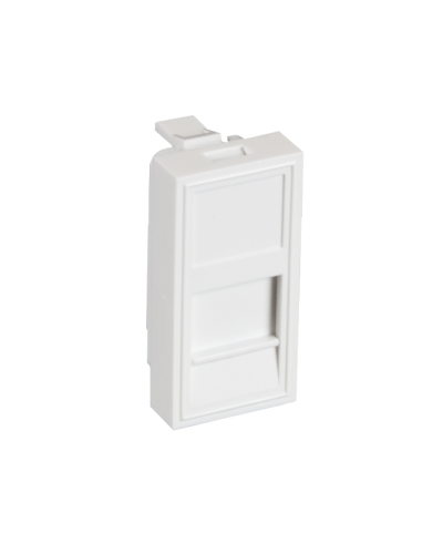 EC-IMH-1-WT-10 (10шт). Вставка 45x45 (Mosaic) для 1 модуля Keystone Jack. NETLAN в Симферополе