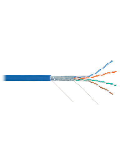 F/UTP 4pair, Cat5e, Solid, In, нг(А)-HF (NMC 4200C-BL). Кабель «витая пара» (LAN) для структурированных систем связи. NIKOMAX в Симферополе