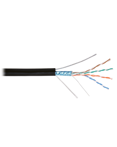 F/UTP 4pair, Cat5e, Solid, Out, SW, PVC (NMC 4905B-BK). Кабель «витая пара» (LAN) для структурированных систем связи. NIKOMAX в Симферополе