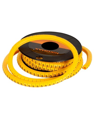 NMC-CMR-3-YL-500 (500шт). Маркер кабельный. NIKOMAX в Симферополе