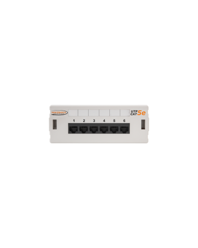 NMC-WP06UD2-GY. Патч-панель настенная 6 портов, Кат.5е. NIKOMAX в Симферополе