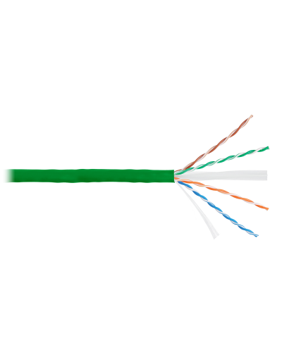 U/UTP 4pair, Cat6, Solid, In, нг(А)-HF (NMC 4140C-GN). Кабель «витая пара» (LAN) для структурированных систем связи. NIKOMAX в Симферополе