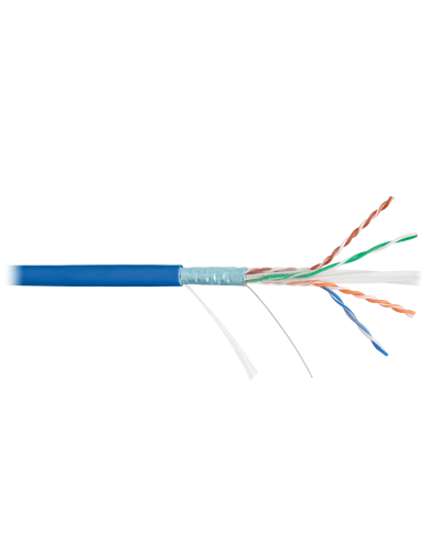 F/UTP 4pair, Cat6, Solid, In, нг(А)-HF (NMC 4240C-BL). Кабель «витая пара» (LAN) для структурированных систем связи. NIKOMAX в Симферополе
