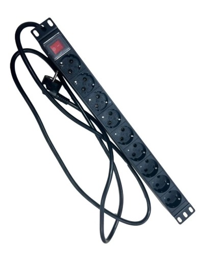 NTSS-PDU-DA2036 гор.размещ. 9xSchuko базовые 16A Schuko 2м. Блок розеток 19. NTSS в Симферополе