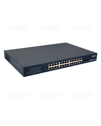SW-62422(400W). Коммутатор 24-портовый  Fast Ethernet с PoE. OSNOVO в Симферополе