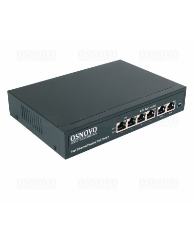 SW-20600/A(80W). Коммутатор Fast Ethernet на 6 портов. OSNOVO в Симферополе