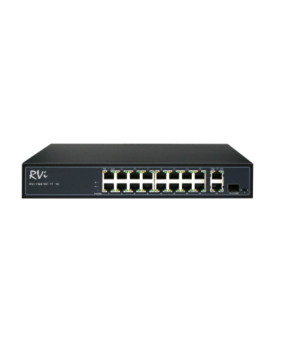 RVi-1NS16F-1T-1C. Коммутатор с питанием по PoE. RVi в Симферополе