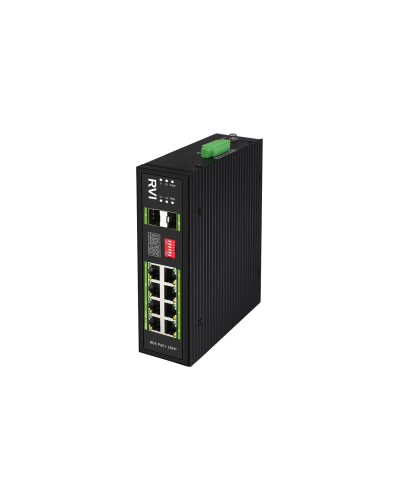 RVi-1NSIM8GP-2S. Коммутатор с питанием по PoE. RVi в Симферополе