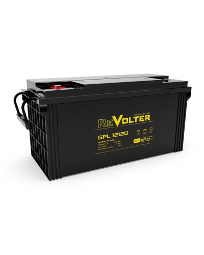 Revolter GPL 12120. Аккумулятор автомобильный герметичный свинцово-кислотный. Revolter в Симферополе