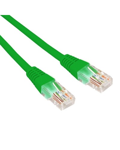 Патч-корд U/UTP CAT 6, RJ45-RJ45, 26AWG, LSZH, зеленый, 2м REXANT (02-0296-2). Патч-корд UTP. Rexant в Симферополе