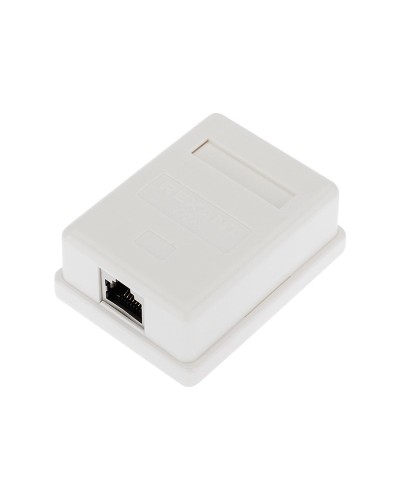 Розетка компьютерная внешняя, 1-порт FTP RJ-45 (8P8C), CAT 6 REXANT (03-0142). Розетка RJ-45. Rexant в Симферополе