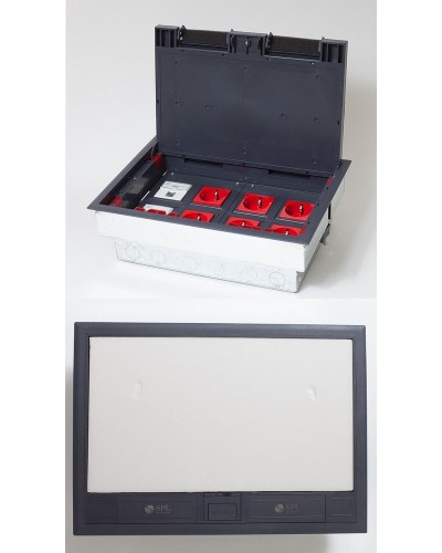 Люк на 8 постов (45х45), металл/пластик, с металлической коробкой, IP40 (300009). Люк. SPL в Симферополе