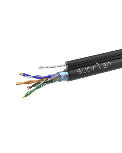 FTP Cat.5e 4x2xAWG24 Cu PE Outdoor T-FG8 (трос) Standard (01-1026-1). Кабель «витая пара» (LAN) для структурированных систем связи. SUPRLAN в Симферополе