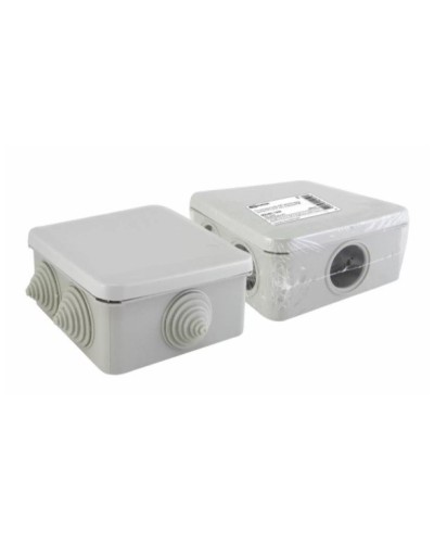 Коробка ОП 100х100х50мм, крышка, IP55, 6 вх. (SQ1401-1255). Распаячная коробка. TDM ЕLECTRIC в Симферополе