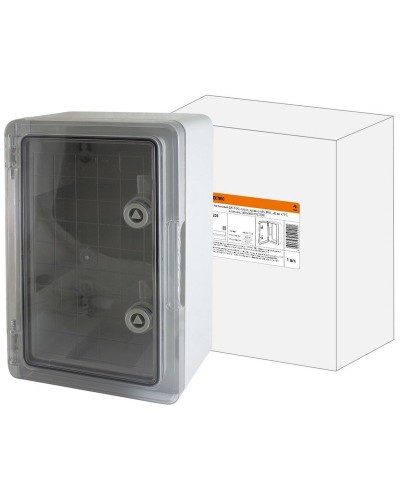 ЩМП-0-5, прозрачная крышка ABS, IP65, 500x400x240. Бокс пластиковый антивандальный. TDM ЕLECTRIC в Симферополе