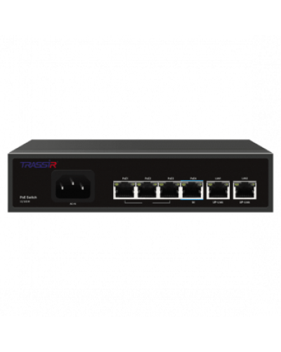 TR-NS1206-65-4PoE. Коммутатор с PoE. Trassir в Симферополе