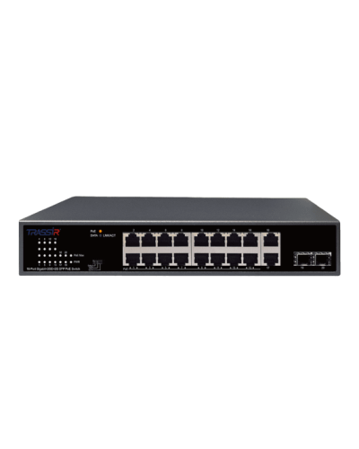 TR-NS14202S-185-16POE. Коммутатор с PoE. Trassir в Симферополе
