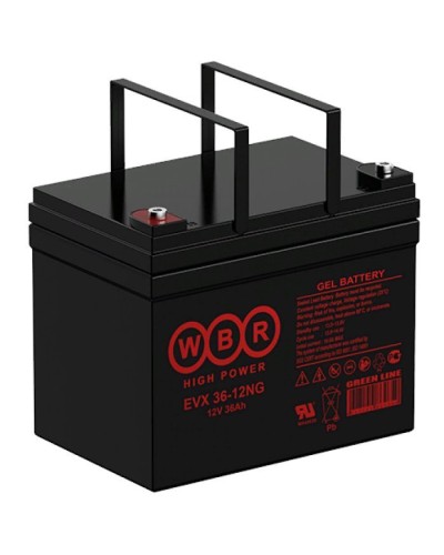 WBR EVX36-12G. Аккумулятор герметичный свинцово-кислотный. WBR в Симферополе