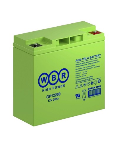 WBR GP12200. Аккумулятор герметичный свинцово-кислотный. WBR в Симферополе