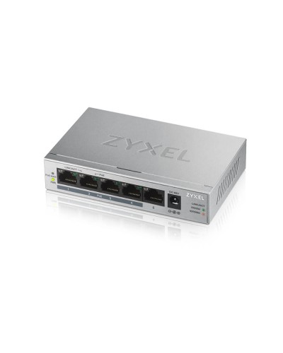GS1005HP-EU0101F. Коммутатор сетевой PoE неуправляемый. ZYXEL в Симферополе