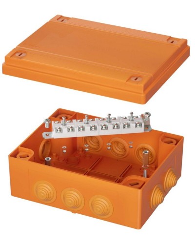 Коробка FS 150х110х70 12P (FSB211204). Коробка ответвительная огнестойкая из термопласта. ДКС в Симферополе