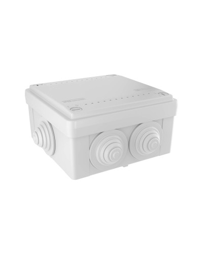 Коробка ответвительная с кабельными вводами IP55, 100х100х50 (53801). Коробка ответвительная. ДКС в Симферополе