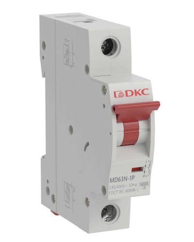 YON max MD63N 1P 6А 6кА C (MD63N-1PC6). Автоматический выключатель. ДКС в Симферополе