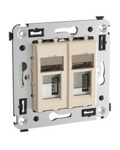 Розетка USB в стену Avanti ванильная дымка (4405543). Розетка USB. ДКС в Симферополе