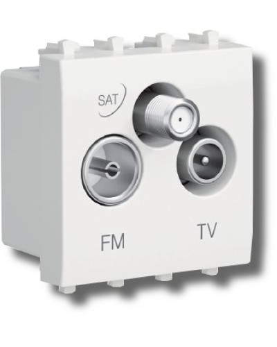 Розетка TV-FM-SAT Avanti 1 модуль ванильная дымка (4405532): Розетка TV-FM-SAT в Симферополе