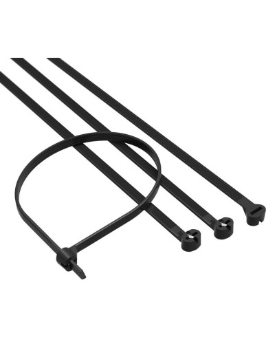 Хомут 3,6x300 P6.6, черный (100шт) (21310SR): Хомут с двойным замком в Симферополе