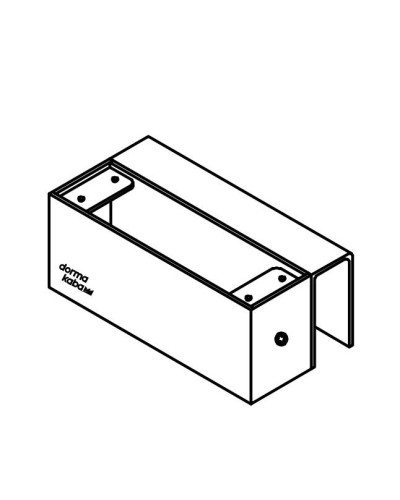 DBA-101 Glass Comfort. Комплект монтажный для цельностеклянной створки, для совместной работы с замком DB100.. dormakaba в Симферополе