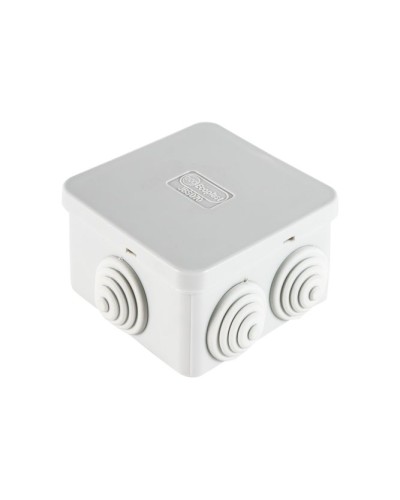 Коробка JBS070 70х70х40, 6 вых., IP44, серая (44056). Коробка монтажная. Экопласт в Симферополе