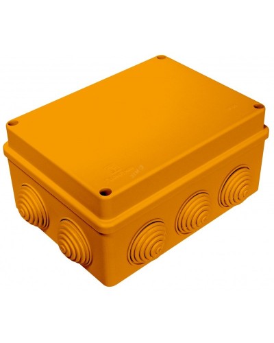 Коробка JBS150 150х110х70,  10 вых., 4P (0,15-2,5мм²) (43049HF): Коробка монтажная, огнестойкая, без галогена в Симферополе