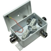 КМ-О (12к*6,0)-IP66-d, четыре ввода: Коробка монтажная огнестойкая
