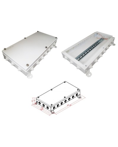 КМ IP55-2040. Коробка монтажная электротехническая. Гефест в Симферополе