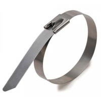 Стяжки кабельные стальные СКС (316) 4,6х400 (100 шт) (PR08.4905). Стяжки кабельные стальные. Промрукав
