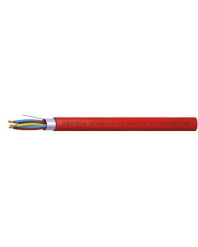 КПСВЭВнг(А)-LS 4х2х2,5 (Спецкабель). Кабель симметричный для систем сигнализации и управления, групповой прокладки, с пониженным дымо- и газовыделением. Спецкабель в Симферополе