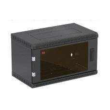 ШТ-НСр-9U-600-350-С-Ч (130411-01323). Шкаф телекоммуникационный 19 настенный 9U. ССД (Связьстройдеталь)
